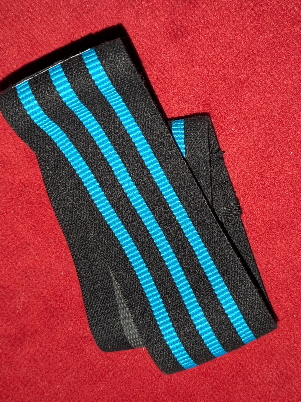 Black & Blue Athletic Support Leg Band- Men Underwear Accessory